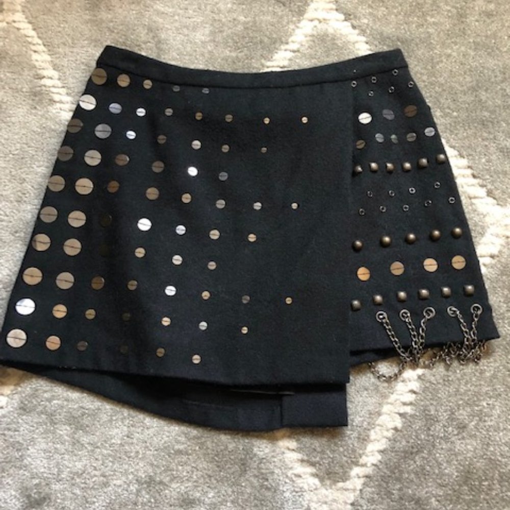 Nanette Lepore Discovery Skirt Black Size 4